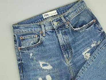 cropped jeans: Zara, Jeansy damskie, rozmiar XS — 1