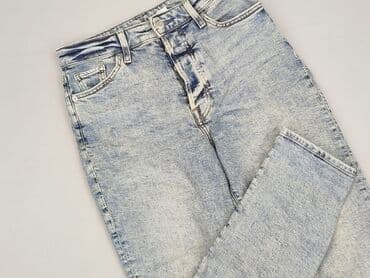 legginsy z wysokim stanem modelujące: H&M, Jeansy damskie, S — 1
