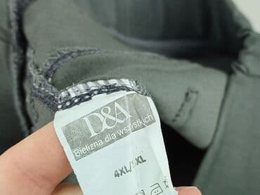 legginsy under armour damskie szare: Spodnie materiałowe damskie, rozmiar 4XL — 4