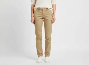 damskie spodnie chinosy: Gap, Spodnie materiałowe damskie, rozmiar M — 7
