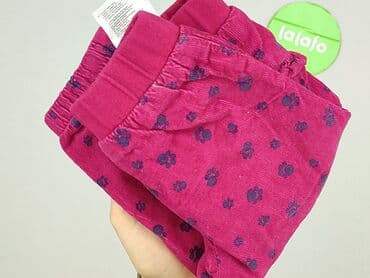 spodnie od pizamy w hello kitty: Baby material trousers, 1-3 months, 56-62 cm, Lupilu, condition - Very good — 7
