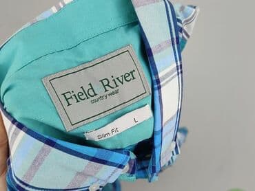 koszula brazowa w krate: River, Koszulа dla mężczyzn, rozmiar L — 5