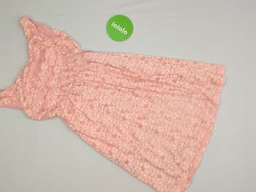 buty pudrowy róż na wesele: Sukienka damska, rozmiar L — 3