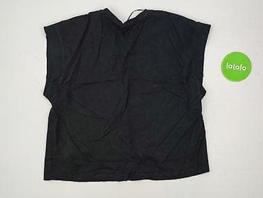 bluzki czarne basic: Zara, Top damski, rozmiar XL — 3