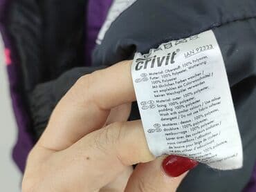 koszula paski: Kurtka zimowa, Crivit Sports, 8 lat, 122-128 cm, stan - Bardzo dobry — 5