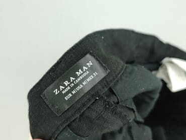 stradivarius skórzane spodnie: Zara, Spodnie dla mężczyzn, rozmiar M — 4