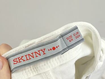 jeansy bootcut: Skinny, Jeansy damskie, rozmiar S — 4