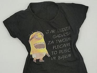 tekst w klapkach: T-shirt damski, rozmiar S — 1