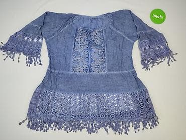 bluzki boho koronkowe: Bluzka damska, rozmiar 4XL — 2
