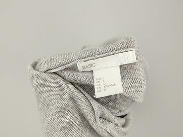 sweter długi: H&M Basic, Kardigan damski, rozmiar L — 4