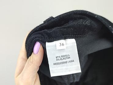 poliamid w ubraniach: Spodnie materiałowe damskie, rozmiar S — 4