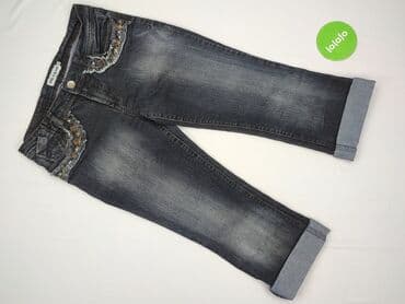 spodnie nabijane ćwiekami: Jeansy damskie, XL — 2