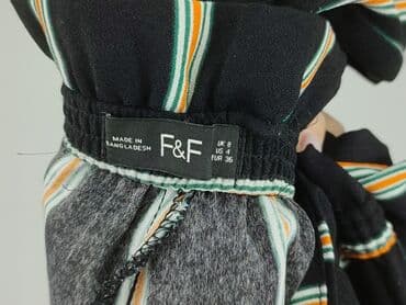 bluzki dla puszystych allegro: F&F, Spodnie materiałowe damskie, S — 4