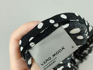 czarne bluzki w biale grochy: Vero Moda, Bluzka damska, S — 4