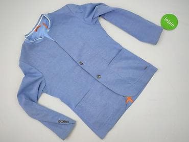 object bluzki: Męska marynarka Ombre, rozmiar L. - Kolor: jasny niebieski (błękit) - — 2