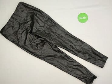 legginsy z imitacją skóry: H&M, Legginsy Ze skóry ekologicznej damskie, rozmiar M — 3