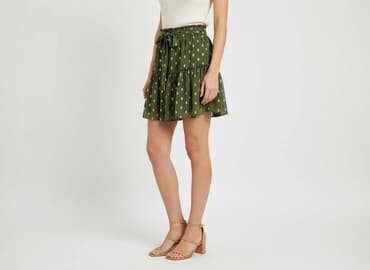 spódniczka welurowa: Vila, Spódnica damska, rozmiar M — 7