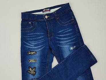 ryby klapki: Spodnie jeansowe, 16 lat, 176, stan - Bardzo dobry — 1