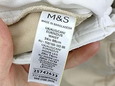 mng s: Marks & Spencer, Chinosy dla mężczyzn, rozmiar L — 4