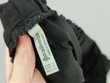 stradivarius spodnie cargo czarne: Stradivarius, Spodnie materiałowe damskie, rozmiar S — 5