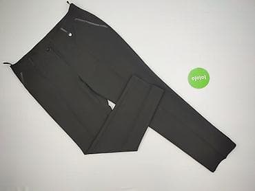 paski do spodni: Spodnie materiałowe damskie, rozmiar XL — 2