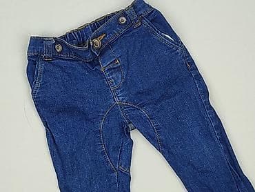 iron maiden primark: Spodnie jeansowe, 9-12 miesięcy, stan - Bardzo dobry — 1