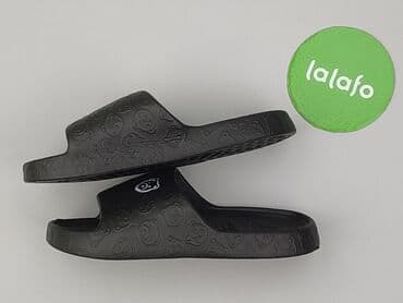 srebrne sandały reserved: Klapki damskie, rozmiar 37 — 3