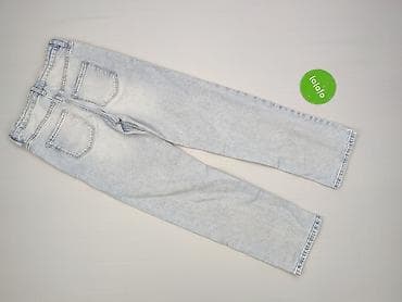 spodenki dla 12 latki: Spodnie jeansowe, H&M, 11 lat, 146, stan - Bardzo dobry — 3