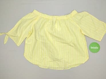 hm bluzki z krótkim rękawem: H&M L.O.G.G., Bluzka damska, rozmiar L — 4