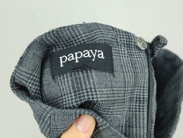 plisowane spódnice szara: Papaya, Spódnica damska, rozmiar XL — 4