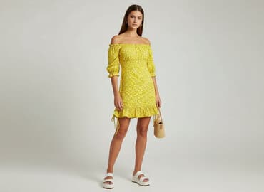 sukienki połyskująca: PrettyLittleThing, Sukienka damska, rozmiar M — 6