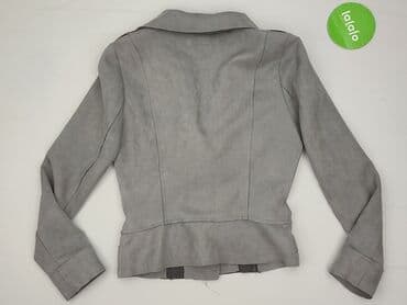 h m marynarka w paski: HF, Kurtka skórzana damska, S — 5