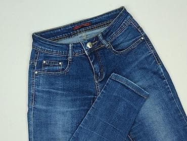 klapki deezee na platformie: Jeansy damskie, rozmiar S — 1