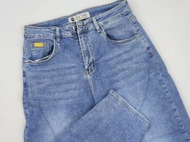 dżins tekst: Jeansy damskie, rozmiar S — 1