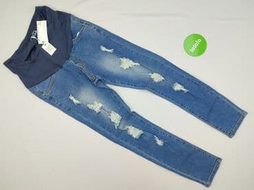 legginsy woskowane push up: Jeansy damskie, M — 2