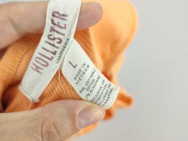 koszulki z długim rękawem damskie hollister co: Hollister, Women`s T-shirt, size L — 5