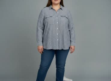 olivka blog dżinsy: C&A, Bluzka damska, rozmiar 2XL — 11