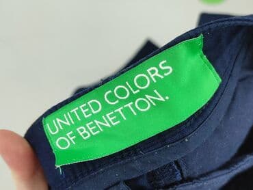 Women: United Colors of Benetton, Material trousers for women, size L (EU 40) — 4