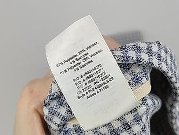 white: Spodnie materiałowe damskie, rozmiar S — 5