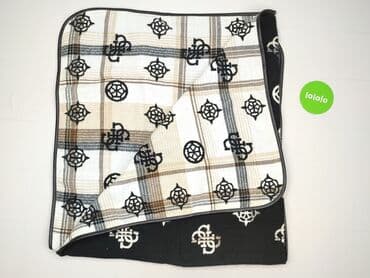 obrus biały: Koc 120 x 140, kolor - Czarny, stan - Idealny — 4