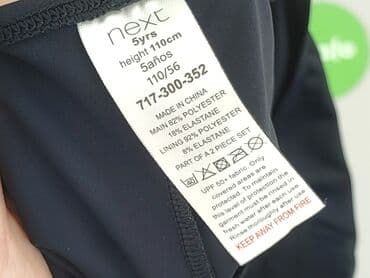 stroje kąpielowe dla dziewczyn 12 lat allegro: Two-piece swimsuit, Next, 4-5 years, 104-110 cm, condition - Perfect — 4
