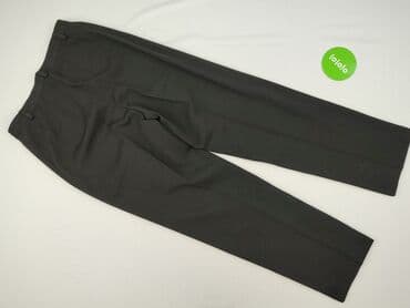 komplet spodnie i bluzka eleganckie: Spodnie materiałowe damskie, L — 3