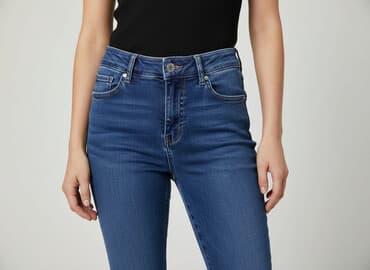 jeansy mom fit m sara: M.Sara, Jeansy damskie, rozmiar S — 7