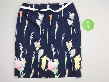 spódniczka alex biało niebieska: Spódnica damska, rozmiar 3XL — 4