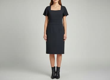 tanie sukienki do kolan: Sukienka damska, rozmiar S — 5