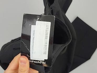 rurki: Spodnie garniturowe boohooMAN – model Skinny Trouser - Kolor: czarny — 6