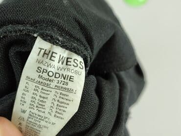 jeansy straight stradivarius: Spodnie materiałowe damskie, rozmiar L — 5