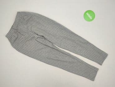 spodnie w paski pull and bear: PULL&BEAR, Material trousers for women, size XS — 2