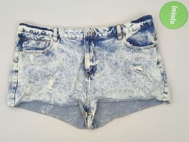 luźne szorty jeans damskie: Denim Co, Szorty damskie, rozmiar 3XL — 2