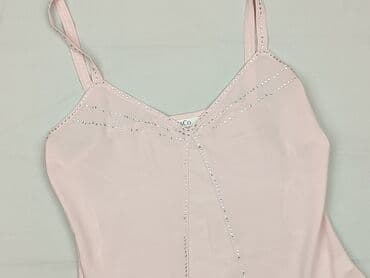 t shirty damskie z cekinami allegro: M&Co, Топ жіночий, розмір L — 1